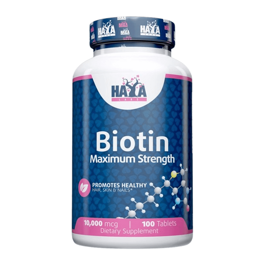 Biotina Maximum Strength 10.000mcg di Haya Labs del marchio Haya Labs nella collezione Biotina