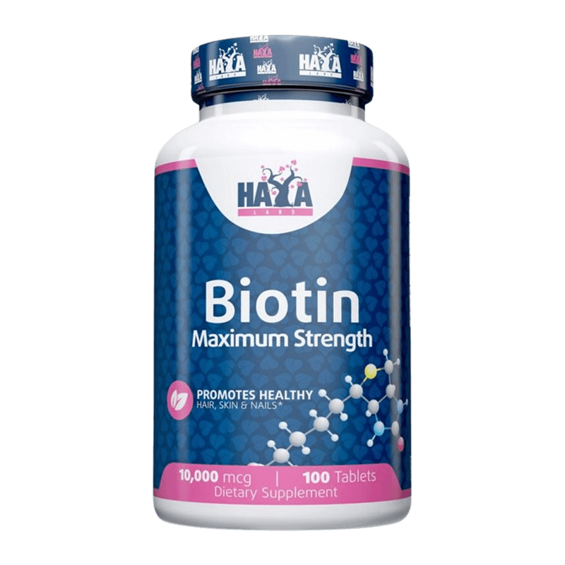 Biotina Maximum Strength 10.000mcg di Haya Labs - Haya Labs 0