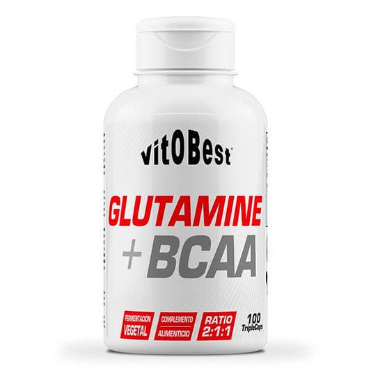 Glutammina + BCAA in capsule di Vitobest del marchio VitOBest nella collezione Aminoacidi