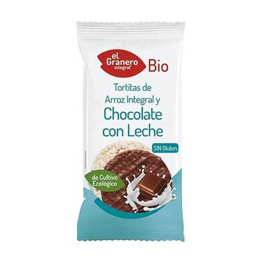 Frittelle di riso integrale cioccolato al latte di El Granero Integral del marchio El Granero Integral nella collezione Il Granero Integrale