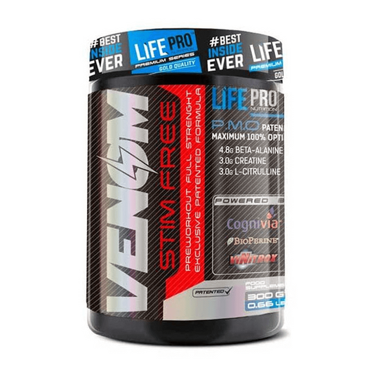 Venom senza Stimolanti di Life Pro del marchio LifePRO nella collezione Pre-allenamento senza stimolanti