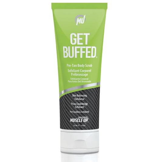 Get Buffed (Crema esfoliante) di Pro Tan Muscle Up del marchio Pro Tan nella collezione Altro per i Competitori