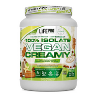 100% Isolate Vegan Creamy presentación de 1kg - proteína vegetal y veganos por LifePRO