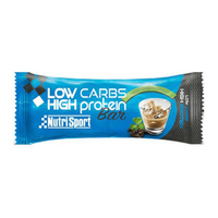 Barrita Low Carbs High Protein envase de 60g suplemento de barritas de proteinas de la marca Nutrisport