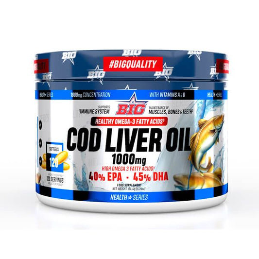 Olio di Fegato di Merluzzo 1000mg di Big del marchio BIG nella collezione Acidi Grassi