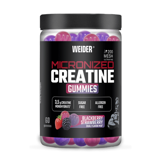 Creatina Micronizada Gummies 200 Mesh de Weider del marchio Weider nella collezione Creatina