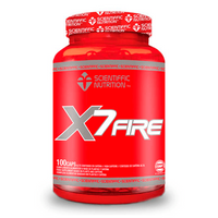 X7fire bote de 100 cápsulas de la sección termogénicos de la marca Scientiffic Nutrition