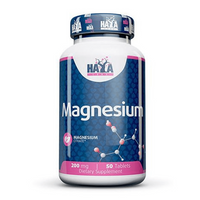 Citrato de Magnesio 200mg presentación de 50 tabletas de la marca Haya Labs
