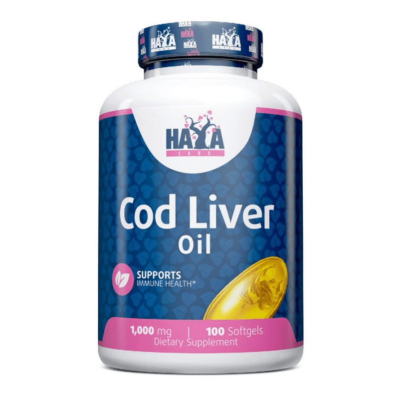 Olio di Fegato di Merluzzo 1000mg di Haya Labs - Haya Labs 0