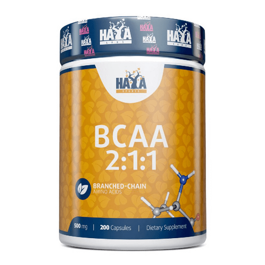 BCAA 2:1:1 500mg di Haya Labs del marchio Haya Labs nella collezione BCAA Ramificati