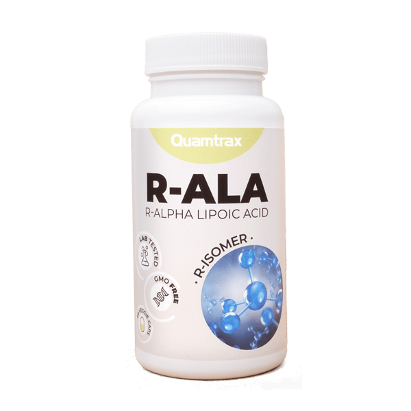 R-ALA en 60 cÃ¡psulas del fabricante Quamtrax de la categorÃ­a acido alfa lipoico