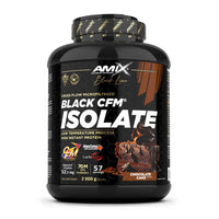 Black CFM Isolate envase de 2kg hecho por Amix Nutrition en la sección de proteína de aislado de suero isolate