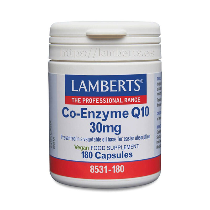 Coenzima Q10 30mg (CoQ10 o ubiquinone) di Lamberts - Lamberts 0