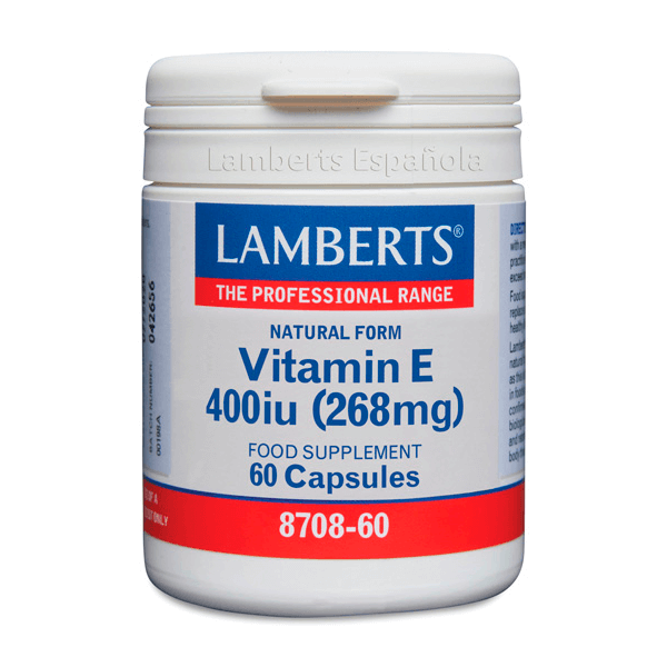 Vitamina E Naturale 400IU di Lamberts - Lamberts 0