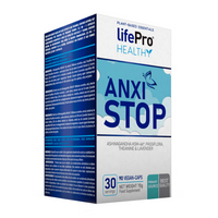 Anxistop de 90 cápsulas veganas de LifePRO suplemento de la sección inhibidores de apetito