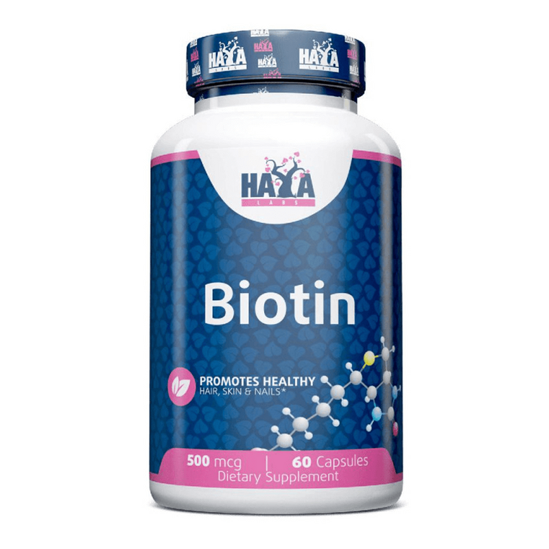 Biotina 500 mcg di Haya Labs - Haya Labs 0