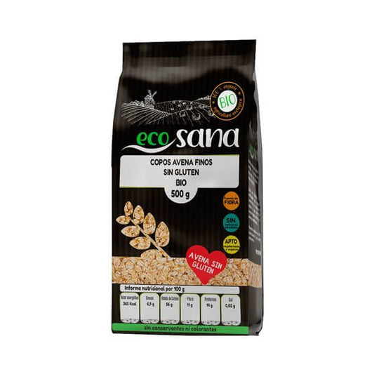 Fiocchi di Avena Sottili Integrali Bio Senza Glutine di Ecosana del marchio EcoSana nella collezione Avena