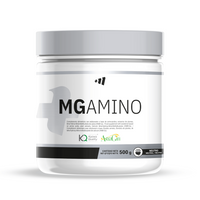 MG Amino envase de 500g por MM Supplements complemento alimenticio de esenciales e hidrolizados