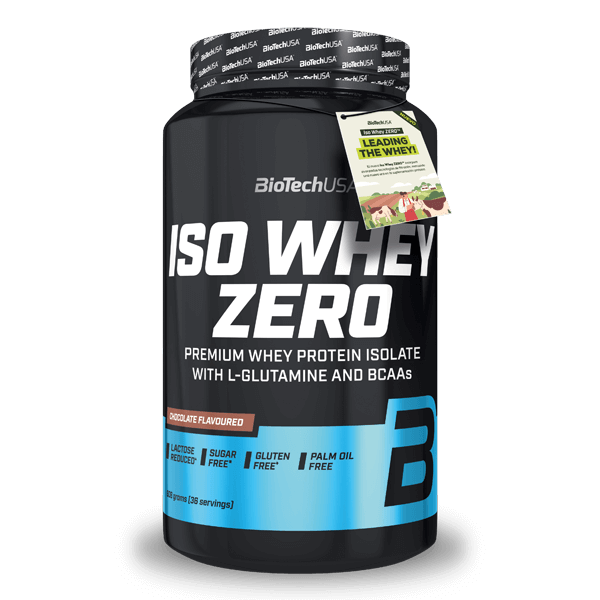 ISO Whey Zero en 908g - proteína de aislado de suero isolate por Biotech USA