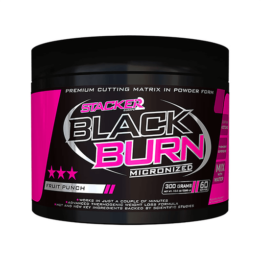 Black Burn Micronizzato di Stacker Europe del marchio Stacker NVE nella collezione Termogenici