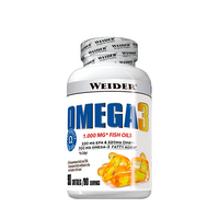 Omega 3 envase de 90 softgels de la marca Weider