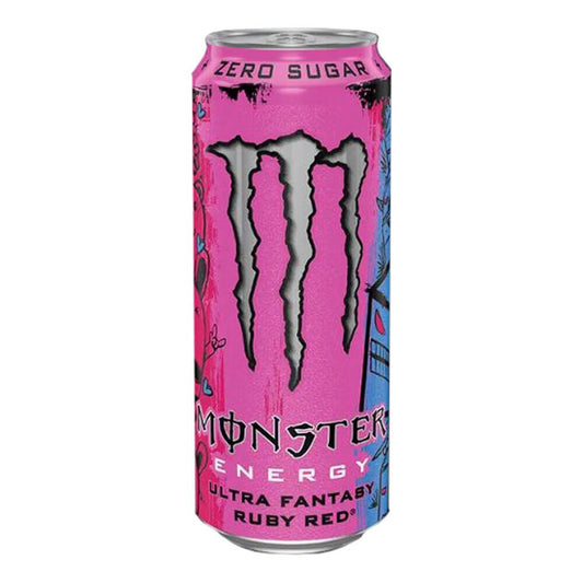 Monster Energy Ultra Fantasy Ruby Red Zero del marchio Monster Energy nella collezione Bevande Energetiche