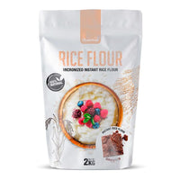 Harina de Arroz Instantánea en 2kg de la marca Quamtrax