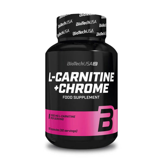 L-Carnitina + Cromo di Biotech USA del marchio Biotech USA nella collezione L-Carnitina
