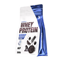 100% Whey Protein en 500g de la marca Quamtrax suplemento de proteina de suero whey