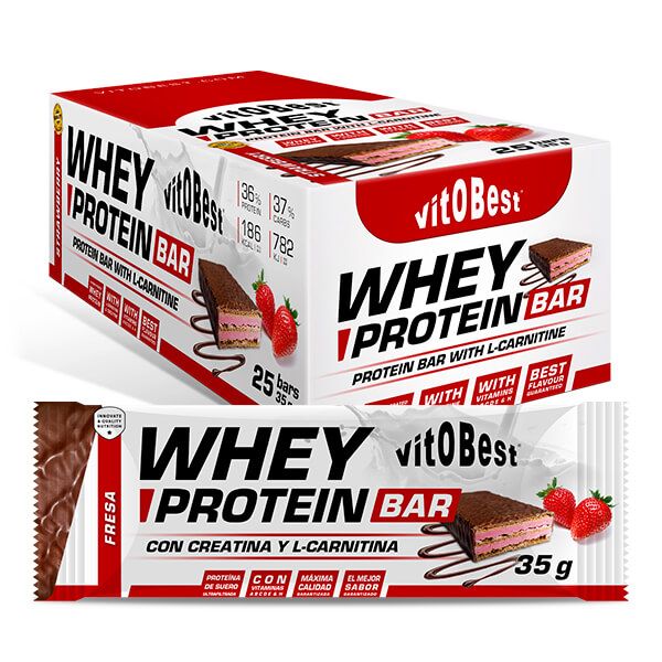 Barretta Whey Protein Bar di Vitobest - VitOBest 1