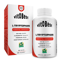 L-Triptófano 300mg envase de 60 cápsulas de la marca VitoBest (Otros Aminoácidos)