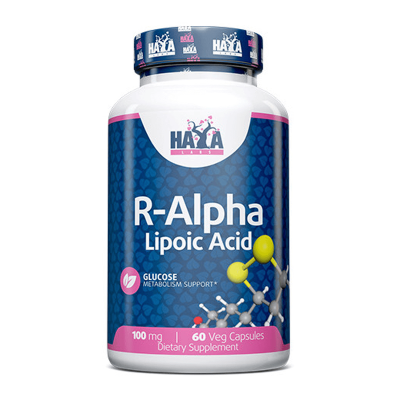 Acido R-Alfa Lipoico 100mg di Haya Labs - Haya Labs 0
