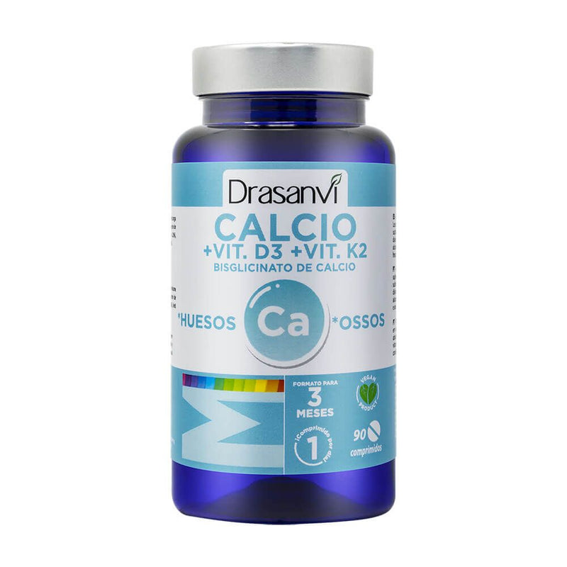 Minerale Calcio + Vitamina D3 + Vitamina K2 di Drasanvi - Drasanvi 0