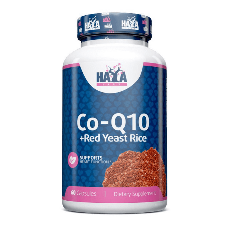 CoQ10 60 mg e Lievito Rosso di Riso 500mg di Haya Labs - Haya Labs 0