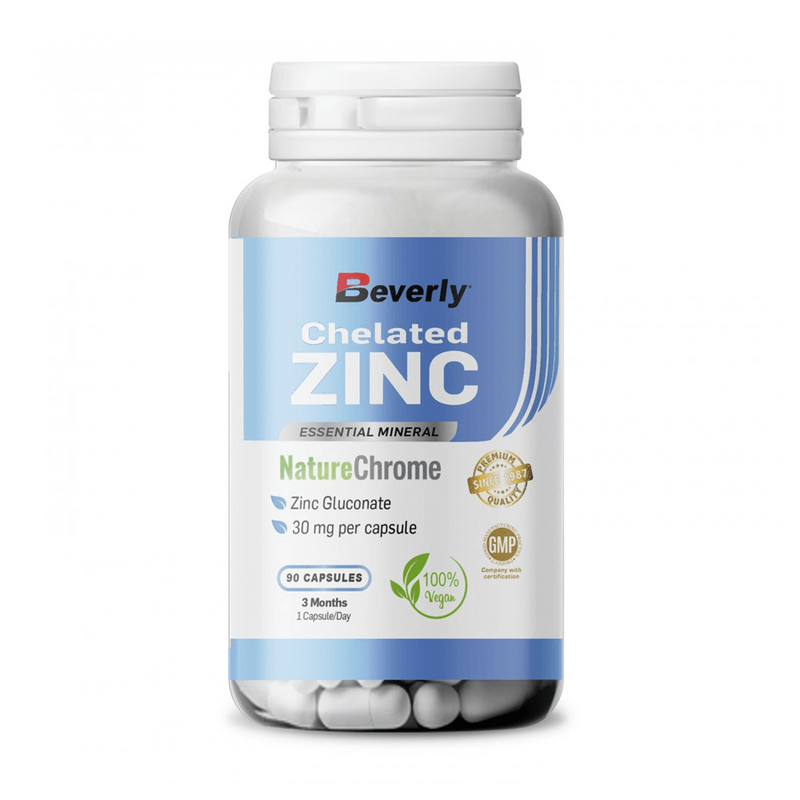 Zinco Chelato Pro 30 di Beverly Nutrition - Beverly Nutrition 0