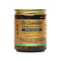 Thyro Booster bote de 90 cápsulas vegetales del fabricante Be Essential suplemento de otros quemadores