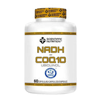 NADH + CoQ10 envase de 60 cápsulas de la sección antioxidantes de la marca Scientiffic Nutrition