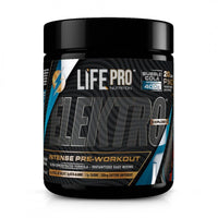 Elektro presentación de 400g de la marca LifePRO suplemento de pre entreno