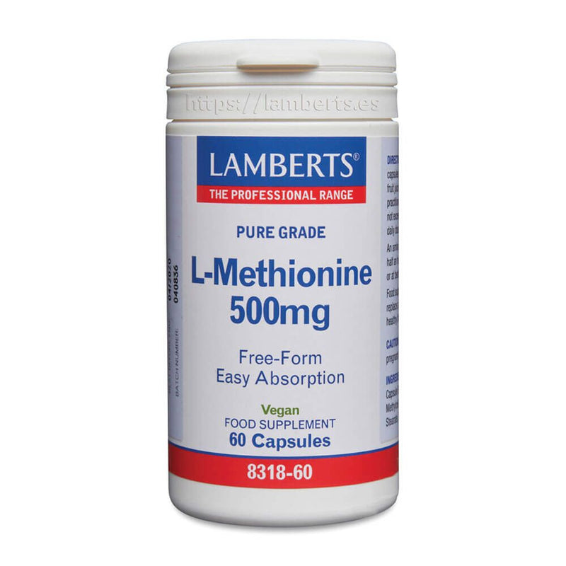 L-Metionina 500mg di Lamberts - Lamberts 0