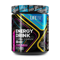 Stamina Energy Drink bote de 300g suplemento de la sección pre entreno hecho por LifePRO