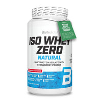 Iso Whey Zero Natural en 908g suplemento de proteína de aislado de suero isolate por Biotech USA