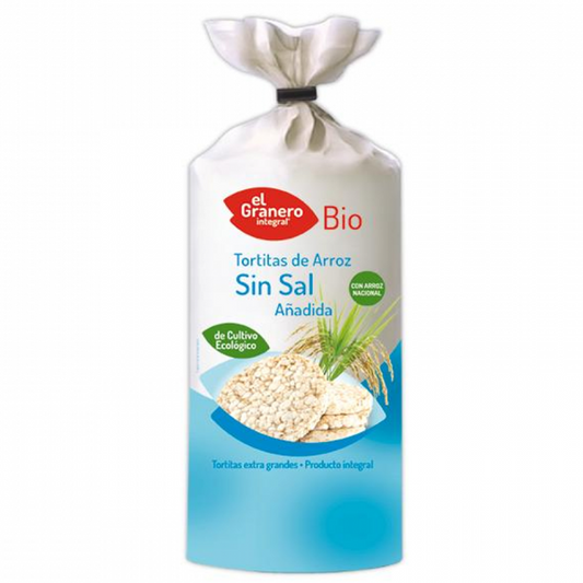 Frittelle di riso senza sale aggiunto bio di El Granero Integral del marchio El Granero Integral nella collezione Il Granero Integrale
