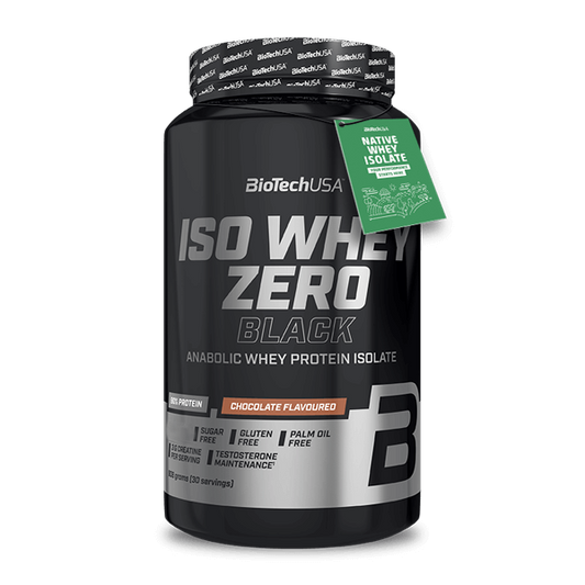 Iso Whey Zero Black di Biotech USA del marchio Biotech USA nella collezione Proteine senza glutine