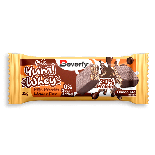 Barretta Yum! Whey Wafer Bar di Beverly Nutrition del marchio Beverly Nutrition nella collezione Barrette