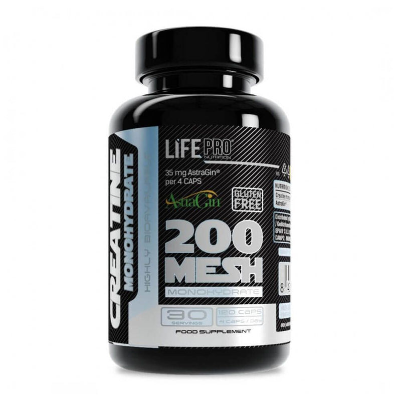 Creatina Monohidrato 200 Mesh + Astragin de LifePRO - LifePRO 0