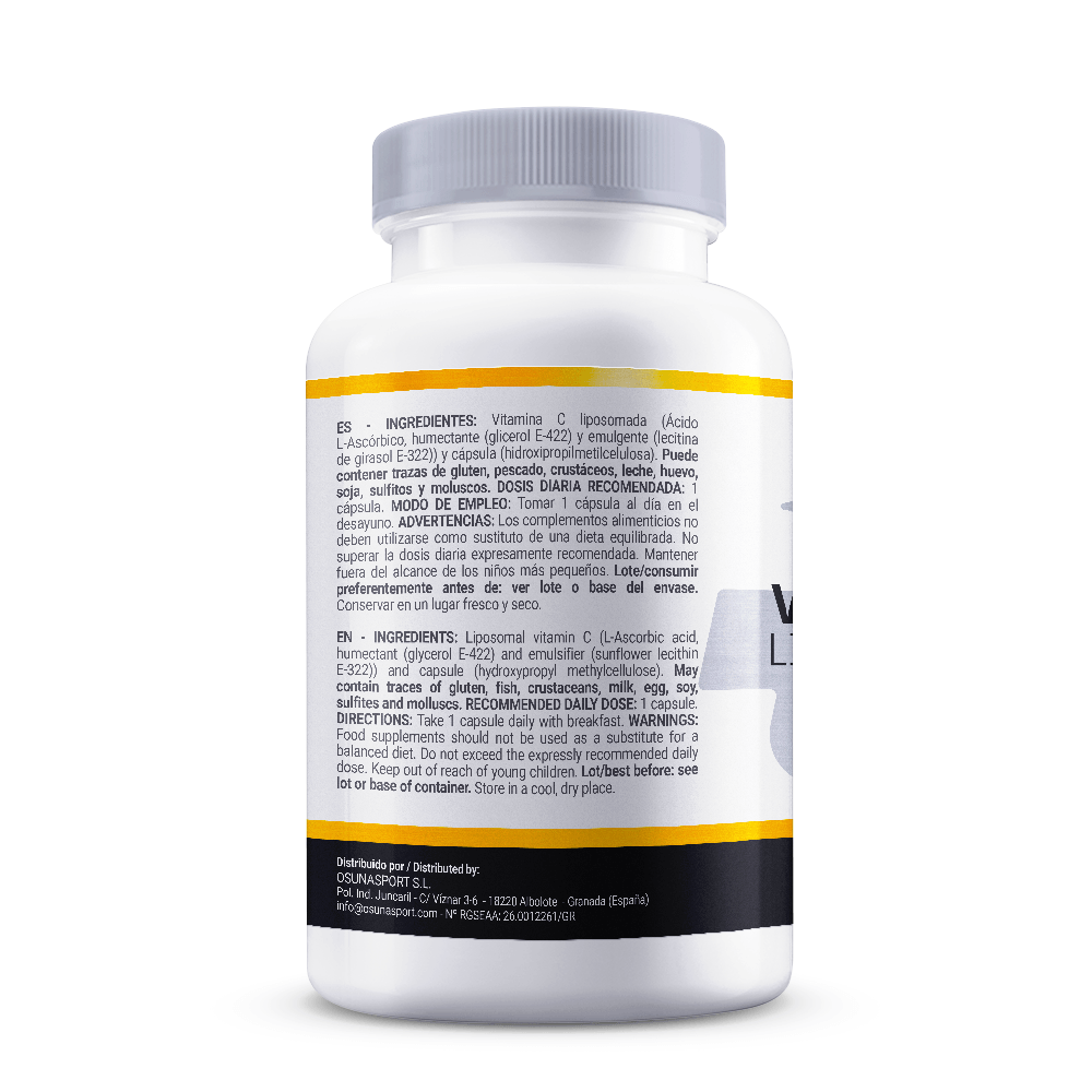 Vitamina C liposomiale 800mg di Masmusculo Supplements