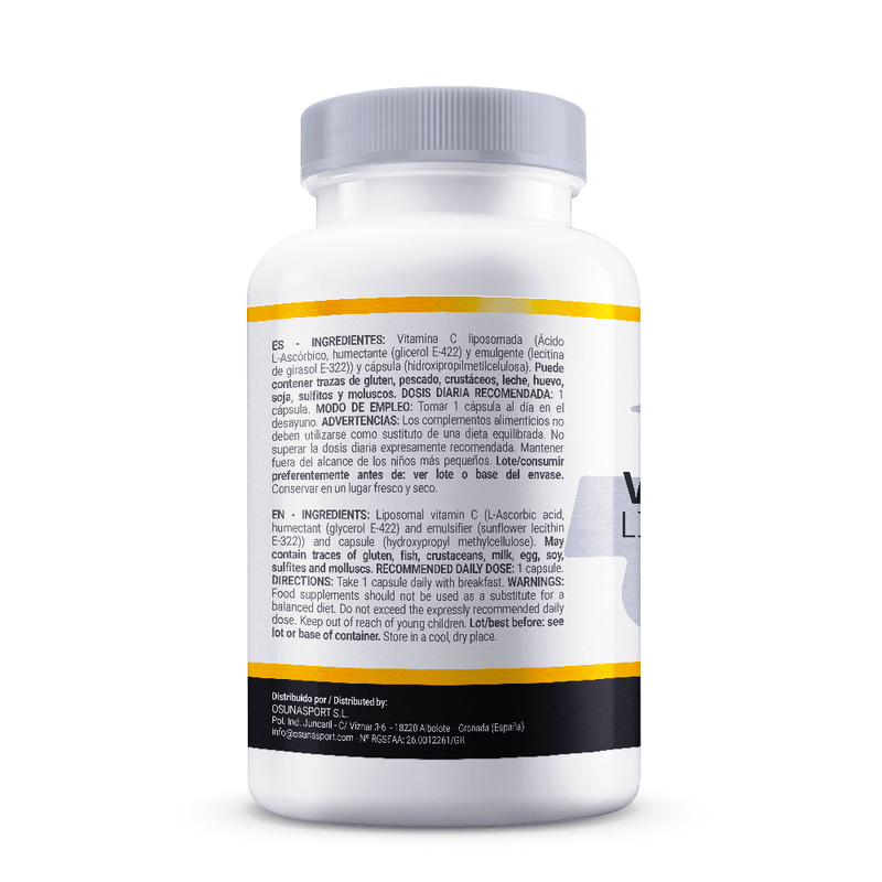 Vitamina C liposomiale 800mg di Masmusculo Supplements - Masmusculo Supplements 1