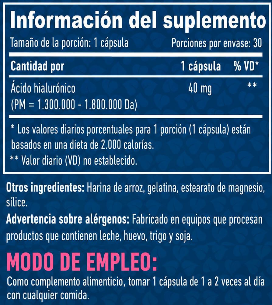 Información nutricional