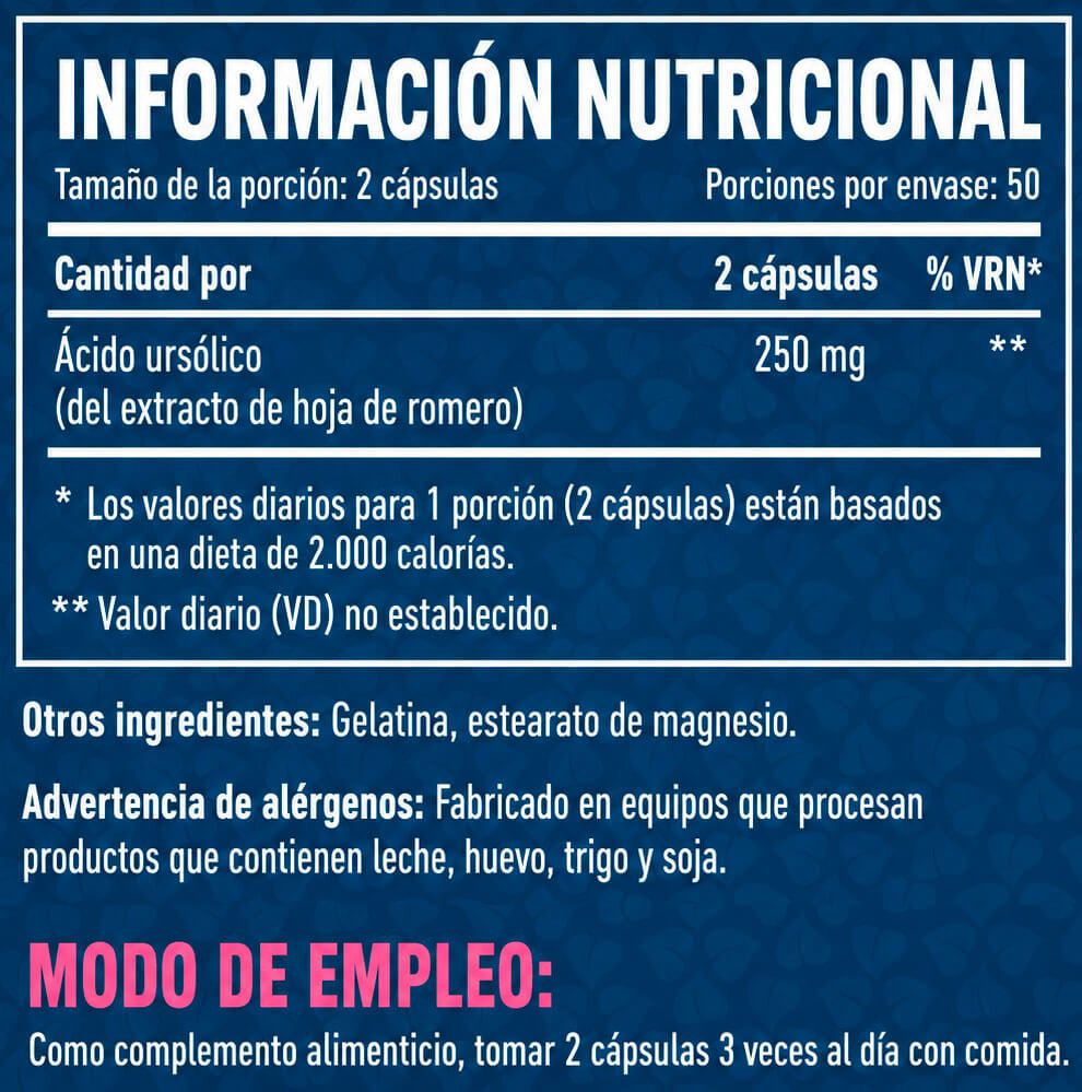 Información nutricional