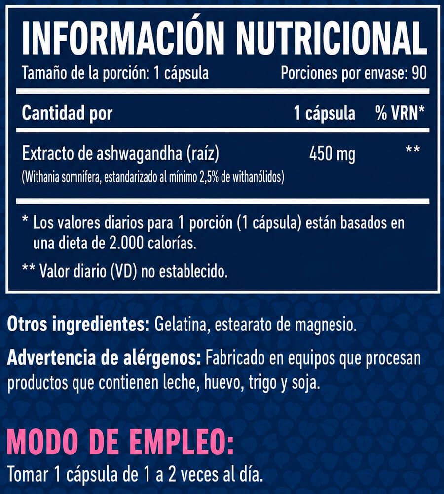 Información nutricional